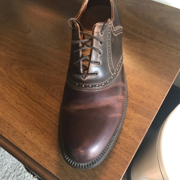 Johnston and Murphy Passport Casual Dress Shoes.  Brown, Size 12 - Picture 2 of 4